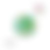 X2 cabochons fleuris 12mm