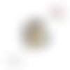 X2 cabochons chat vintage 12mm