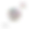 Cabochon plume 12mm