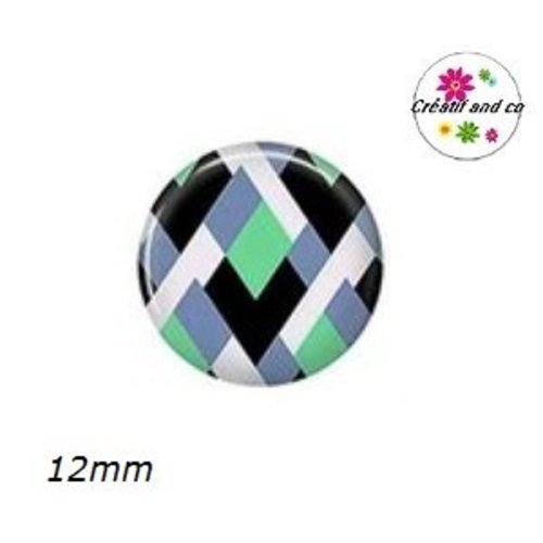Cabochon à motif 12mm