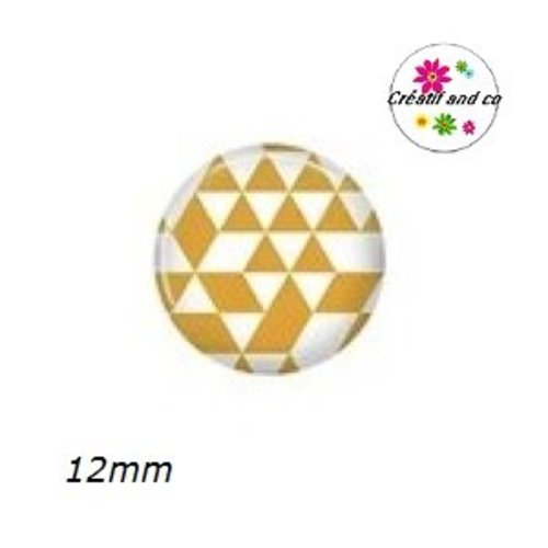 Cabochon à motif 12mm