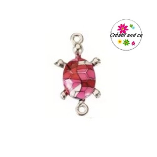 Connecteur tortue émail 26mm
