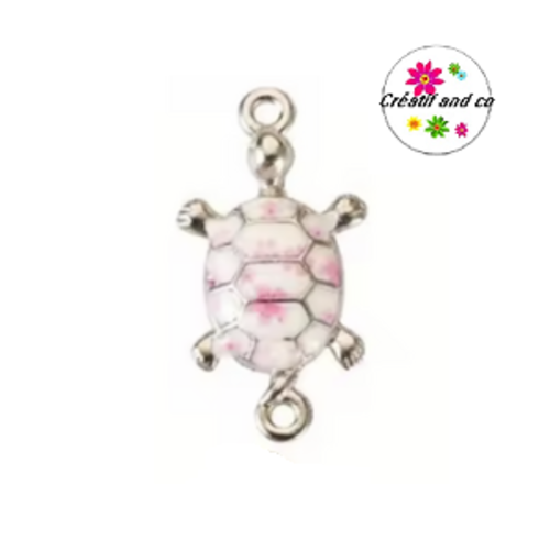 Connecteur tortue émail 26mm