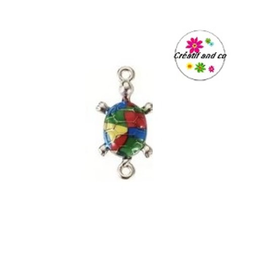 Connecteur tortue émail 26mm