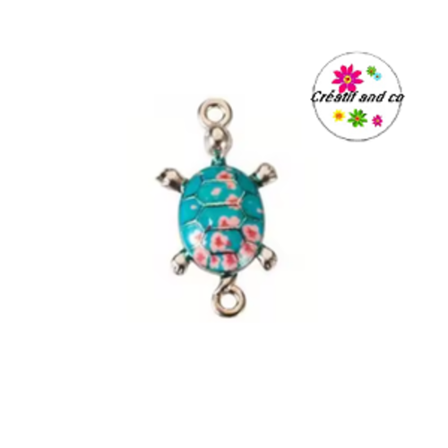 Connecteur tortue émail 26mm