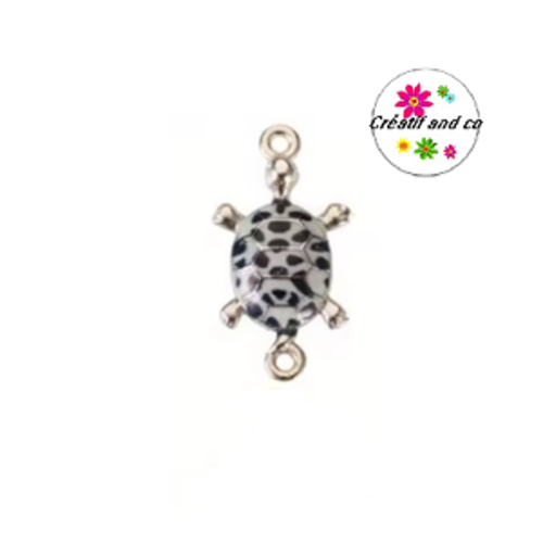Connecteur tortue émail 26mm