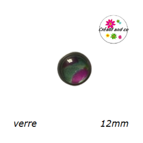 Bouton pression plume 12mm