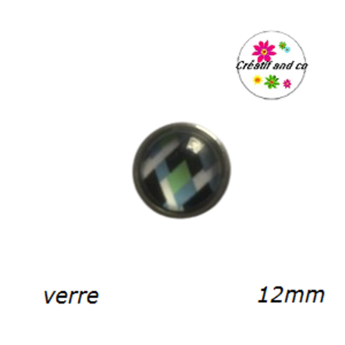 Bouton pression à motif 12mm