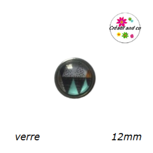 Bouton pression à motif 12mm