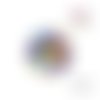 X2 cabochons feuilles 16mm