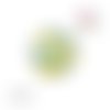 X2 cabochons fruit 12mm