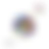 X2 cabochons feuille 12mm