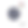 X2 cabochons fleuris 16mm