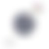 X2 cabochons fleuris 10mm
