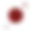 X2 cabochons fleuris 12mm