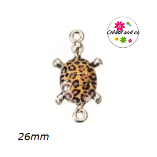Connecteur tortue émail 26mm