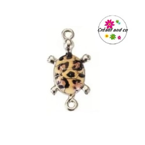 Connecteur tortue émail 26mm