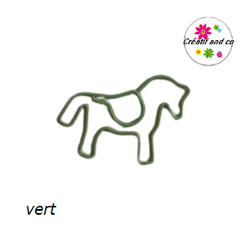 Trombone cheval vert