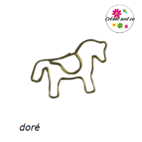 Trombone cheval doré