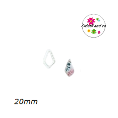 Emporte pièce quadrilatère 20mm