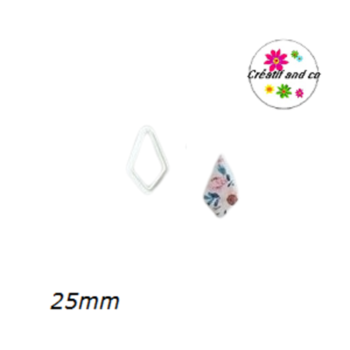 Emporte pièce quadrilatère 25mm