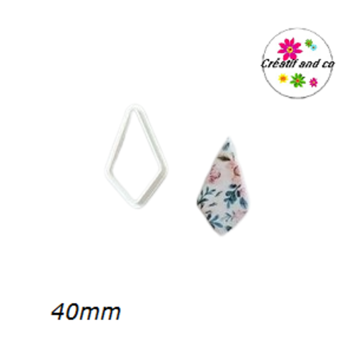 Emporte pièce quadrilatère 40mm