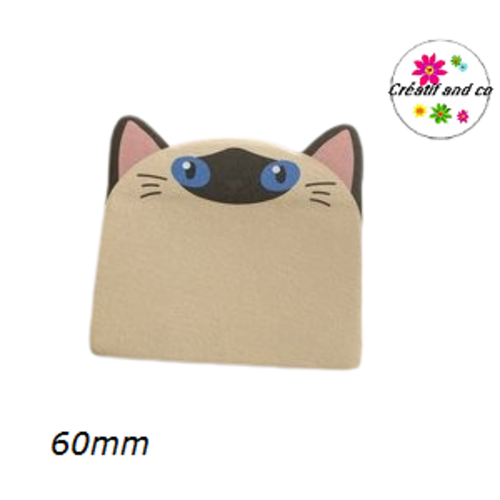 Bloc notes adhésifs tête de chat