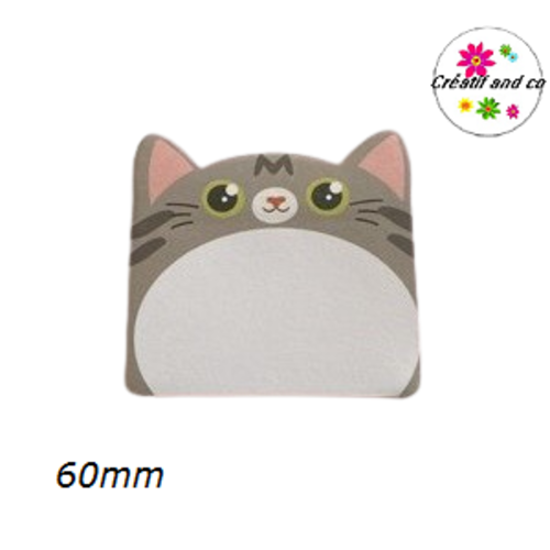 Bloc notes adhésifs tête de chat