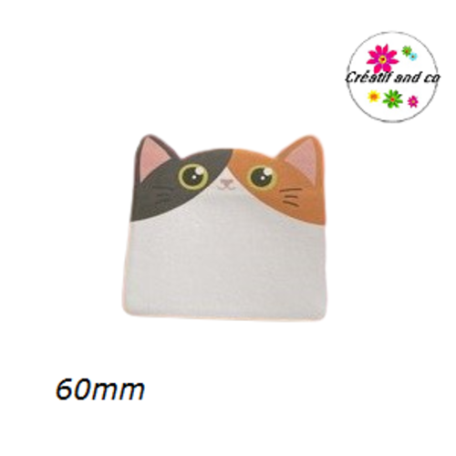 Bloc notes adhésifs tête de chat