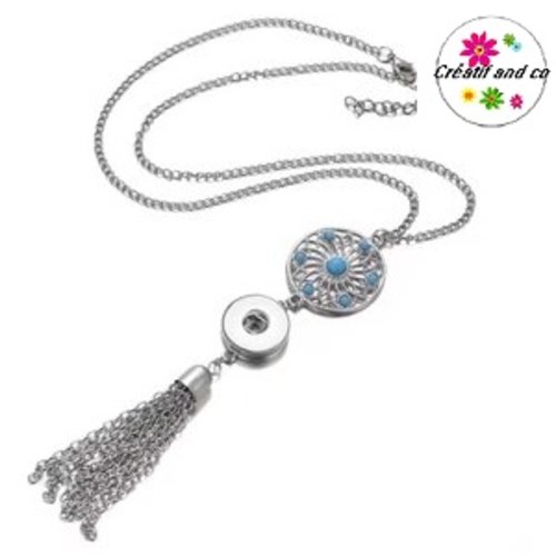 Sautoir pour bouton pression