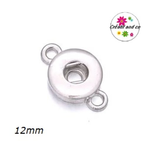 Connecteur bouton pression 12mm