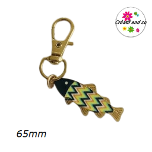 Charm's sardine colorée émail 65mm