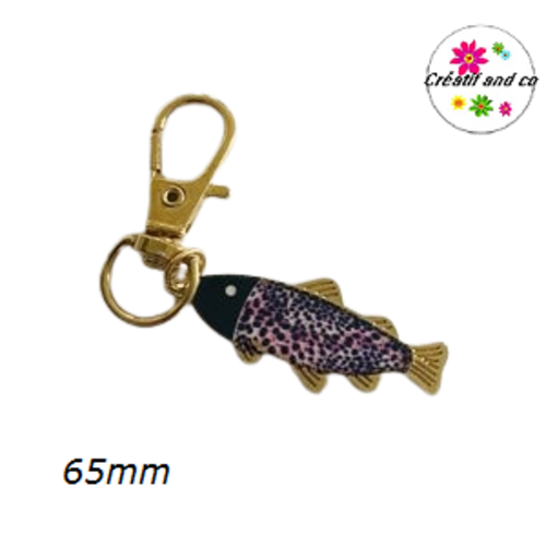 Charm's sardine colorée émail 65mm