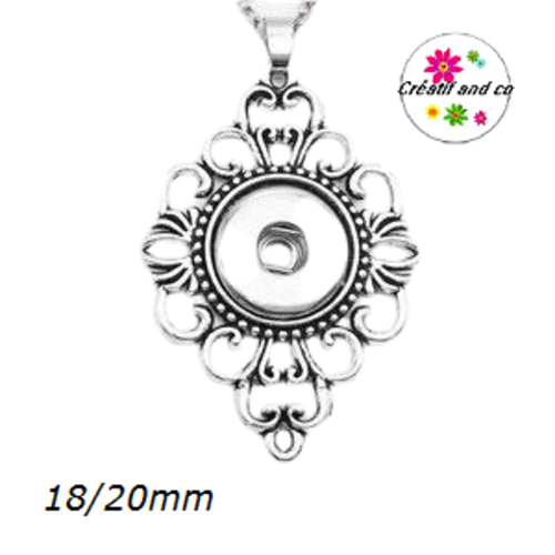 Collier pour bouton pression