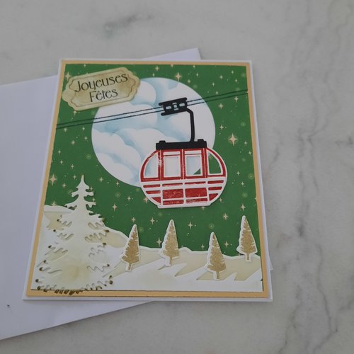 Carte de noël joyeuses fêtes