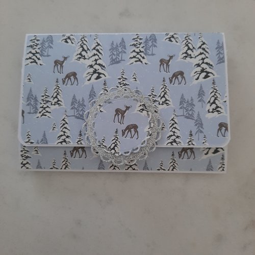 Carte sac de noël