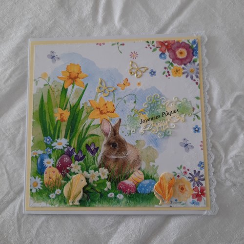Carte joyeuses pâques