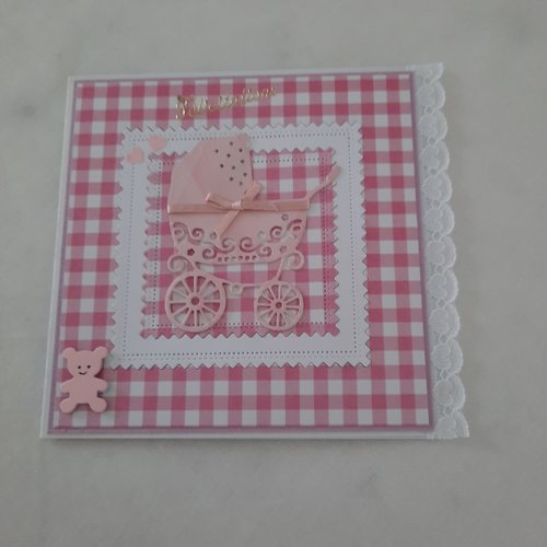 Carte naissance fille