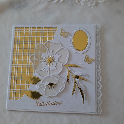 Carte félicitations de mariage