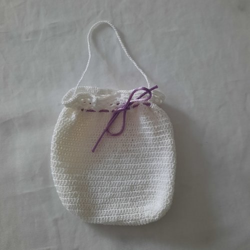 Petit pochon au crochet