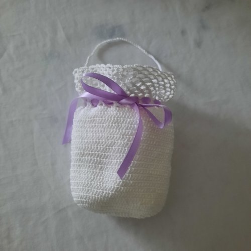 Petit pochon au crochet