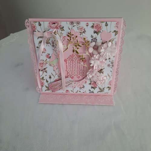 Carte pliée joyeux anniversaire
