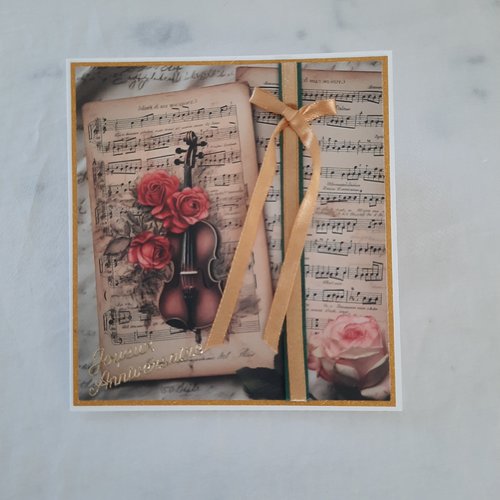 Carte de joyeux anniversaire