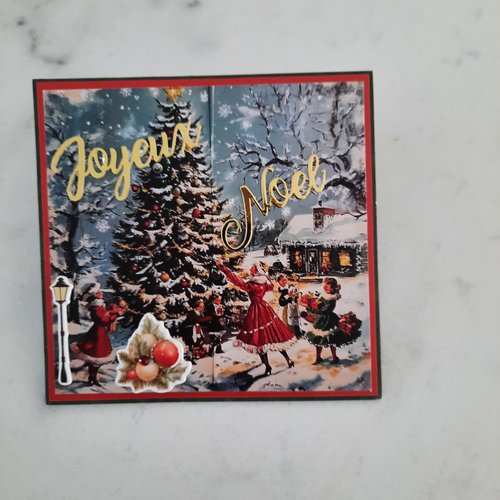 Carte de joyeux noël