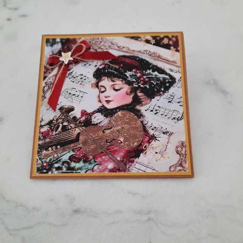 Carte de joyeux noël