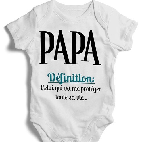 Body Grenouillere Papa Definition Un Grand Marche