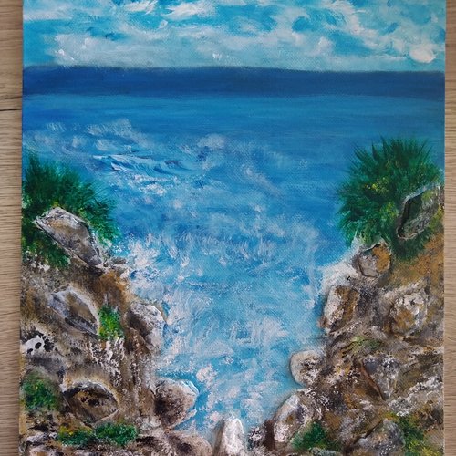 Tableau Mer Un Grand Marche