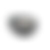 Boucle oreille en acier inoxydable et coquillages cauri