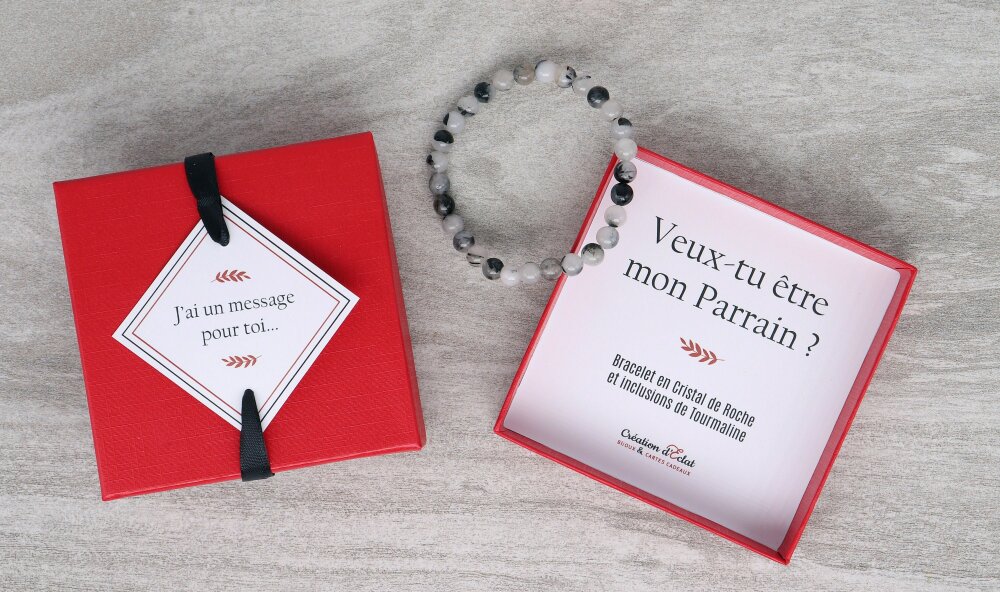 Bracelet veux tu être mon parrain ?