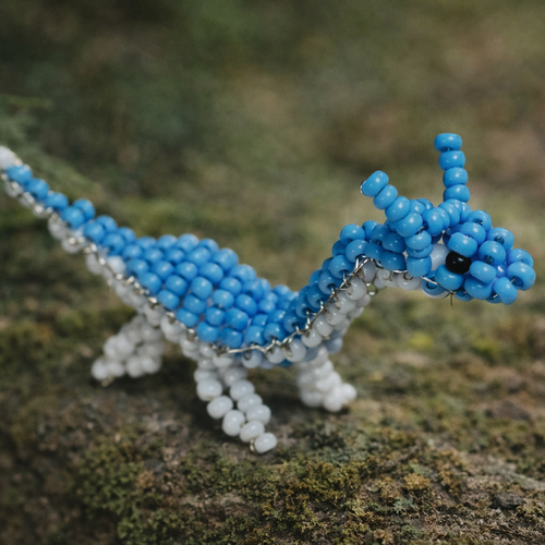 Nessie en perles de rocailles